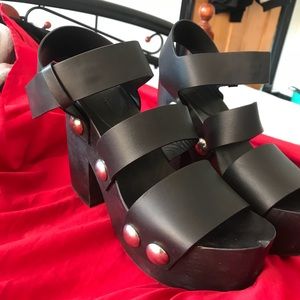 ALEXANDER WANG TESS STUDDED CLOG